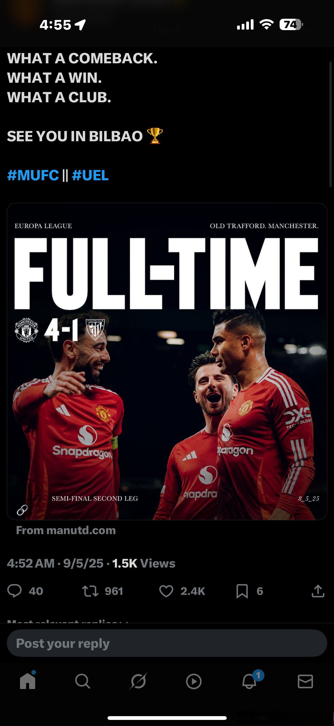 雷速APP-曼联击败意大利劲旅领跑联赛的简单介绍